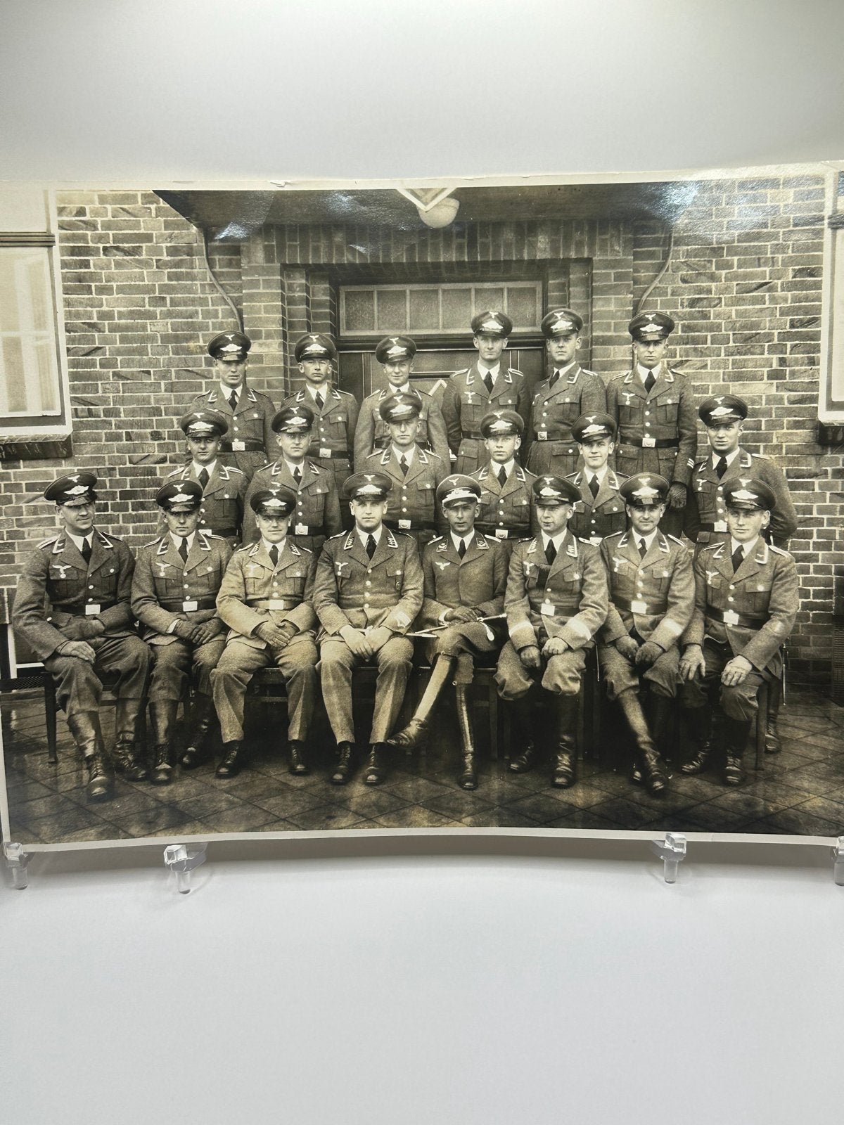 Luftwaffe Groepsfoto WW2, Ophalen of Verzenden, Luchtmacht, Duitsland, Foto of Poster