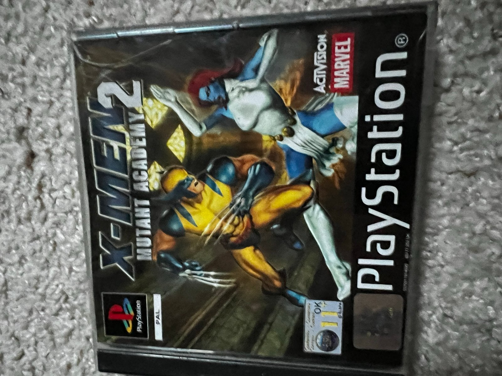 X-Men 2: Mutant Academy - PlayStation 1 (PS1), Spelcomputers en Games, Games | Sony PlayStation 1, Gebruikt, Vechten, 1 speler