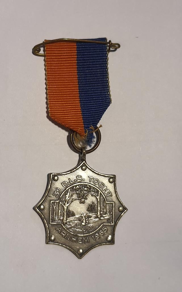 Wandelmedaille dls tocht Arnhem, Ophalen of Verzenden, Overige materialen, Nederland