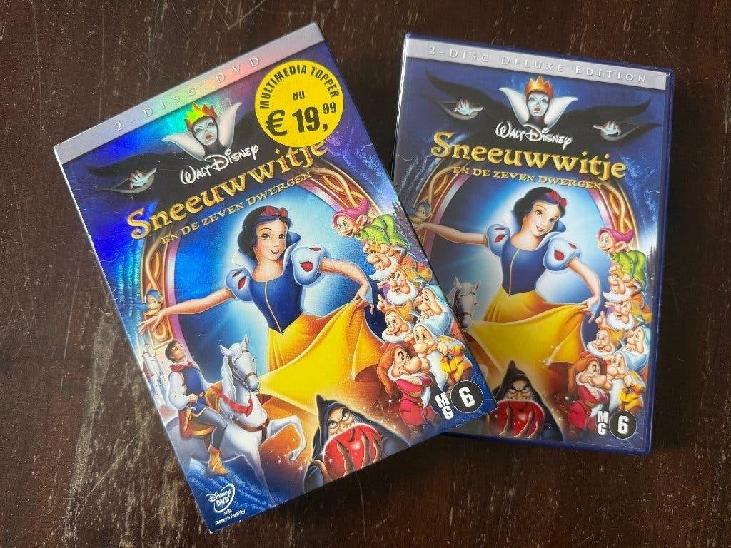 Walt Disney Sneeuwwitje en de Zeven Dwergen ( 2 DVD Box ), Cd's en Dvd's, Europees, Tekenfilm, Ophalen of Verzenden, Zo goed als nieuw