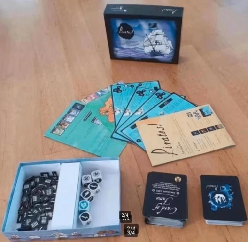 Pirates! (bordspel, compleet), Ophalen of Verzenden, Zo goed als nieuw