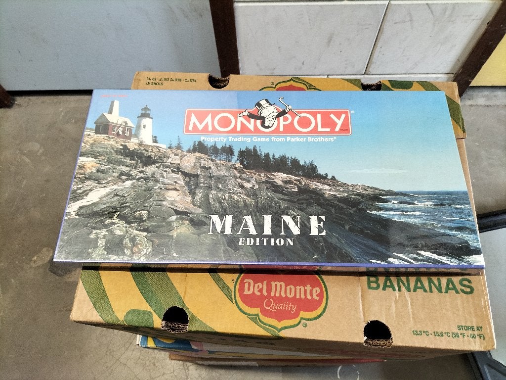 Monopoly Maine, Hobby en Vrije tijd, Ophalen of Verzenden, Nieuw, Parker