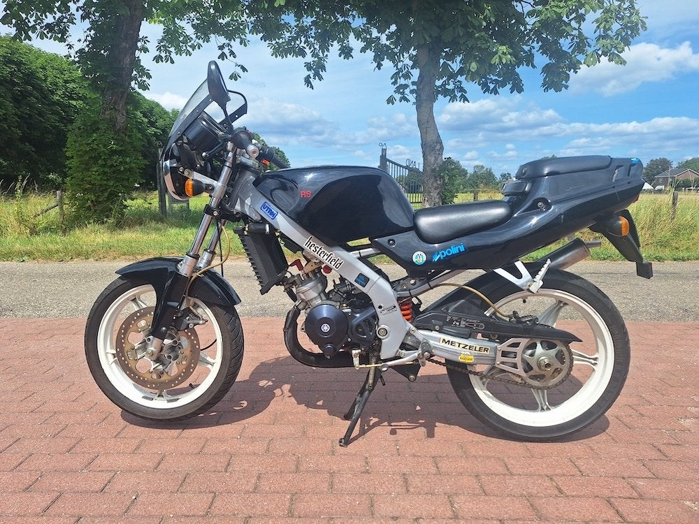 Aprilia RS 50 brommer schakelbrommer youngtimer oldtimer, Fietsen en Brommers, Brommers | Overige merken, Ophalen, Gebruikt, Maximaal 45 km/u