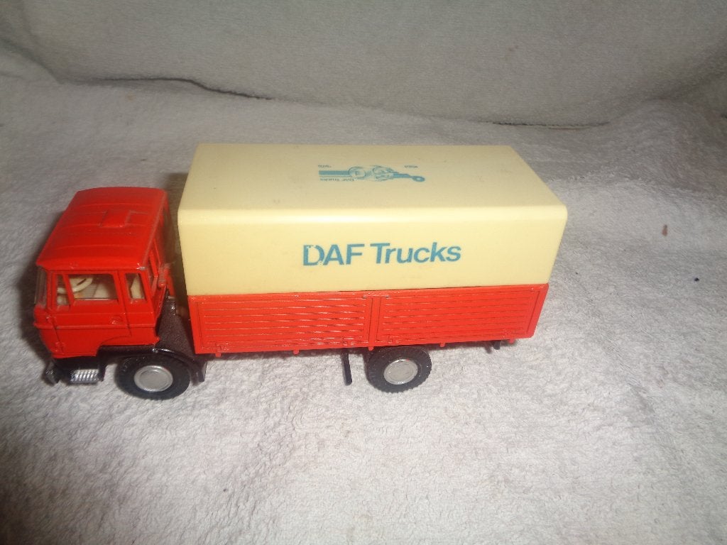 Lioncar Daf motorwagen 50 jaar Daf, Verzenden, Gebruikt, Bus of Vrachtwagen, Lion Toys