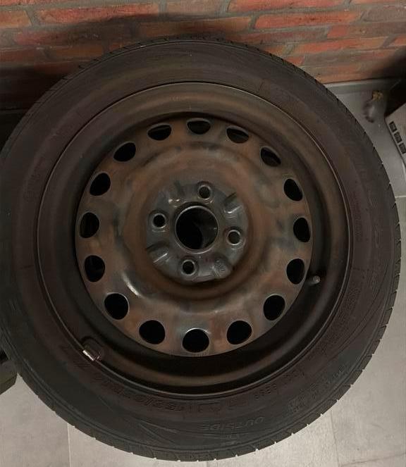 Stalen velgen 4x100 14” Toyota Aygo / C1 / 107, Ophalen, Gebruikt