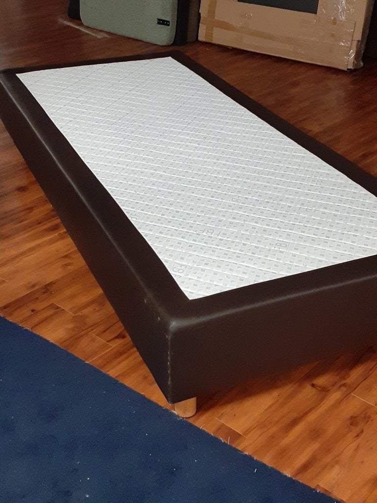 Boxspring 90/210, Huis en Inrichting, Slaapkamer | Boxsprings, Ophalen, Gebruikt, 90 cm, Eenpersoons