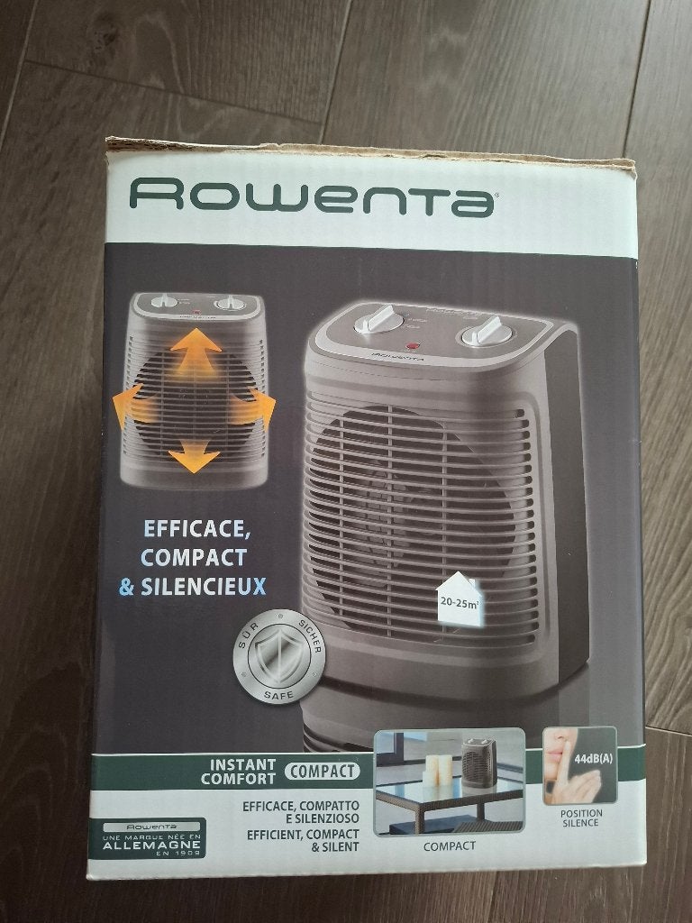 Rowenta Instant Comfort Compact Verwarming 2400W, Ophalen of Verzenden, Zo goed als nieuw