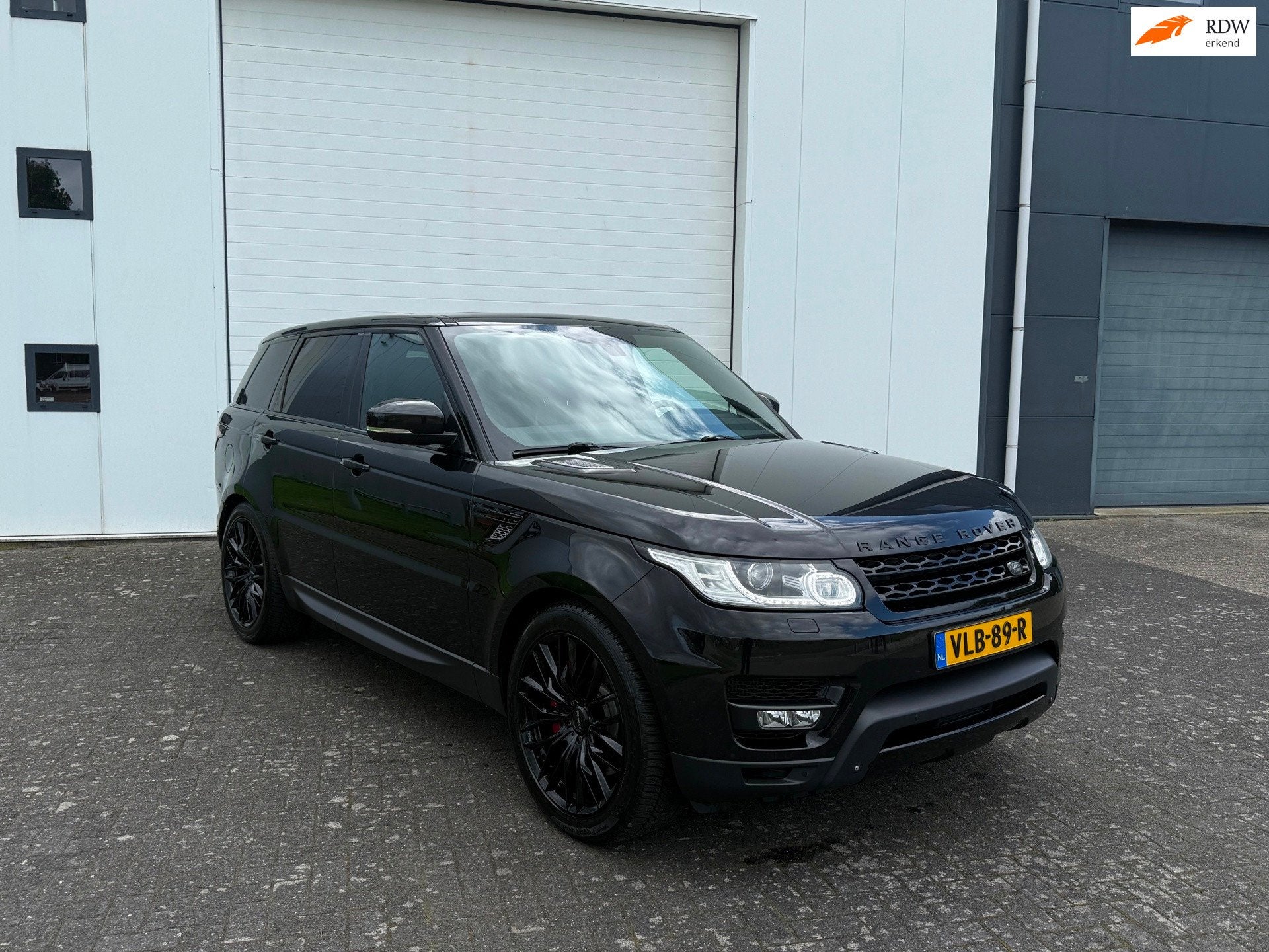 Land Rover RANGE ROVER SPORT Grijs kenteken Meridan geluidsy, Euro 5, Zwart, 2993 cc, Automatische klimaatregeling
