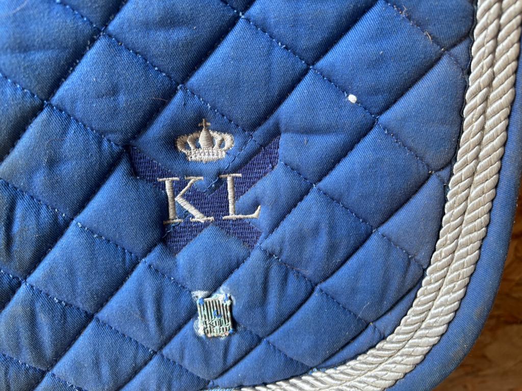 Kingsland dekje full dressuur, Full (L), Gebruikt, Ophalen of Verzenden, Blauw