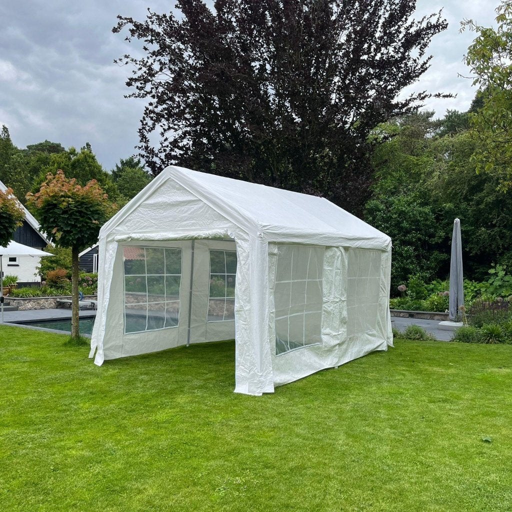PartEvents Partytent huren (Hoevelaken, Nijkerk, Amersfoort), Ophalen, Partytent, 2 meter of meer, Zo goed als nieuw