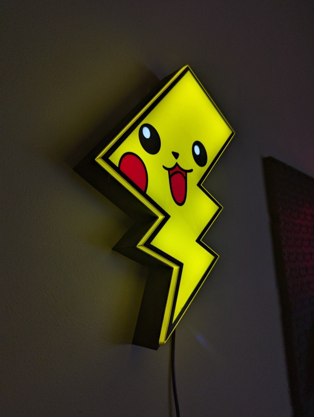 Pikachu Lichtbak met LED Verlichting - Ophalen/Verzenden, Kinderen en Baby's, Ophalen of Verzenden, Nieuw, Lamp