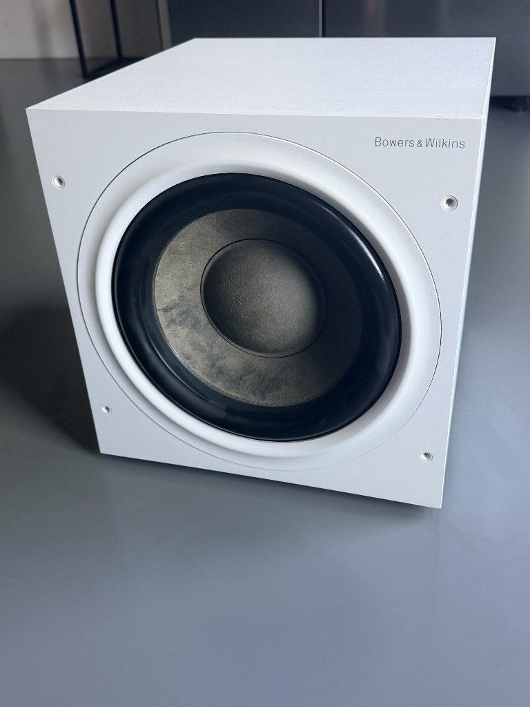 BOWERS & WILKINS ASW610 SUBWOOFER MATWIT, Subwoofer, Zo goed als nieuw, Bowers & Wilkins (B&W), Ophalen