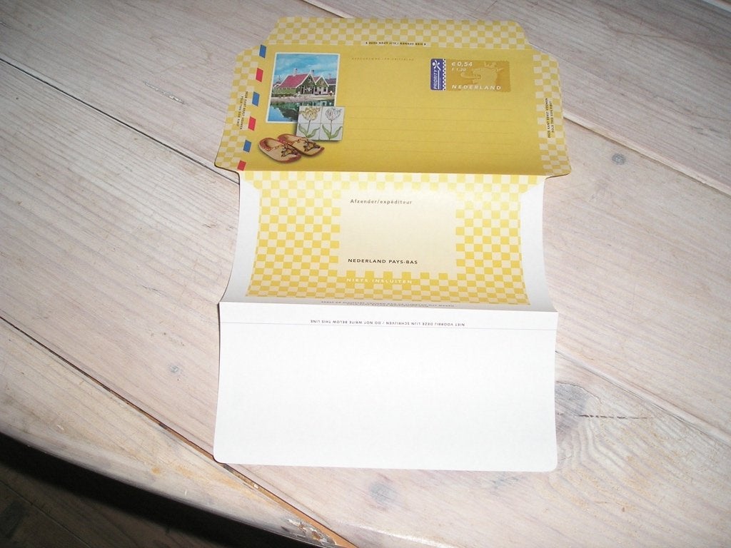 Nederland Aerogramme, Ophalen of Verzenden, Overige typen