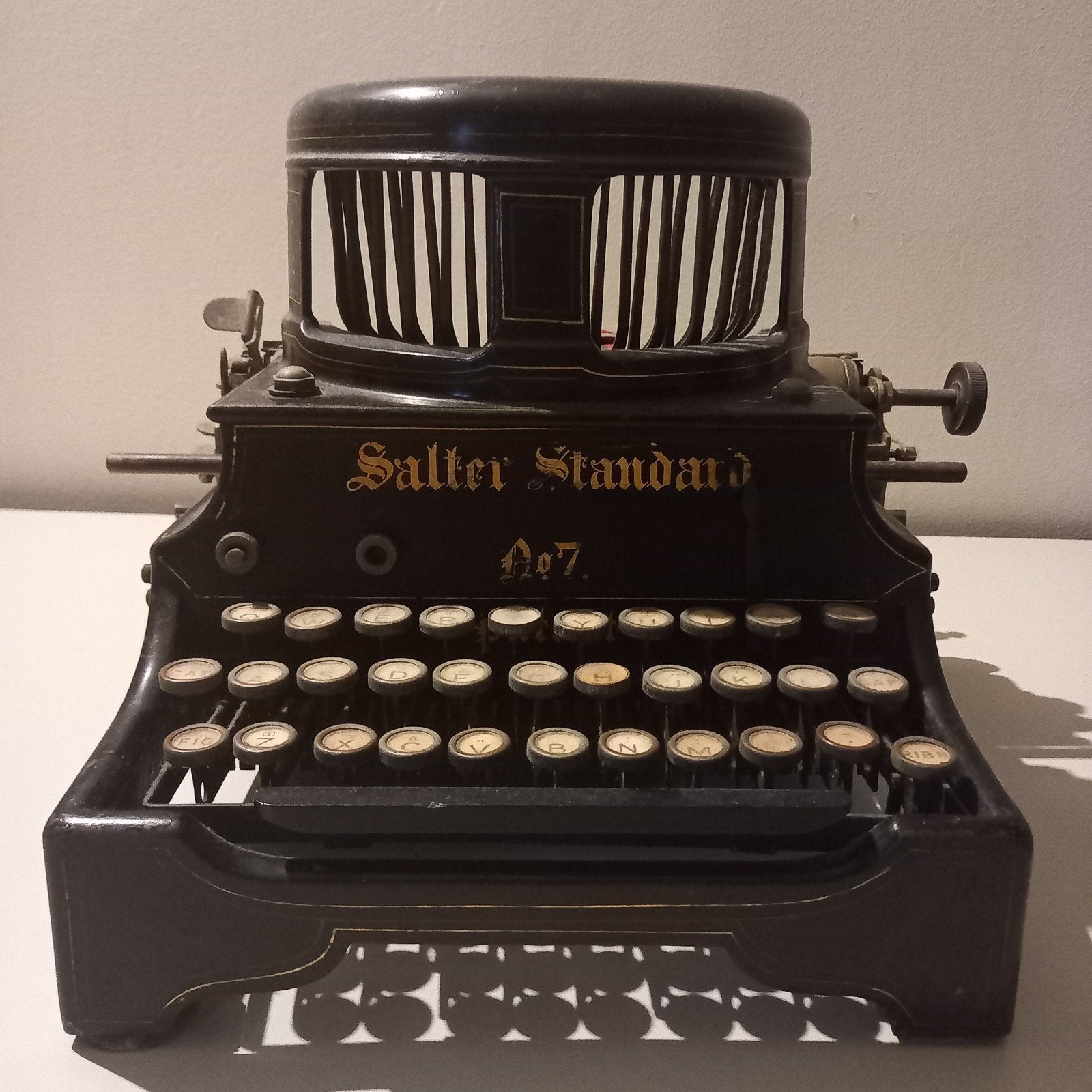 Salter 7 typewriter typemachine, Diversen, Typemachines, Ophalen of Verzenden