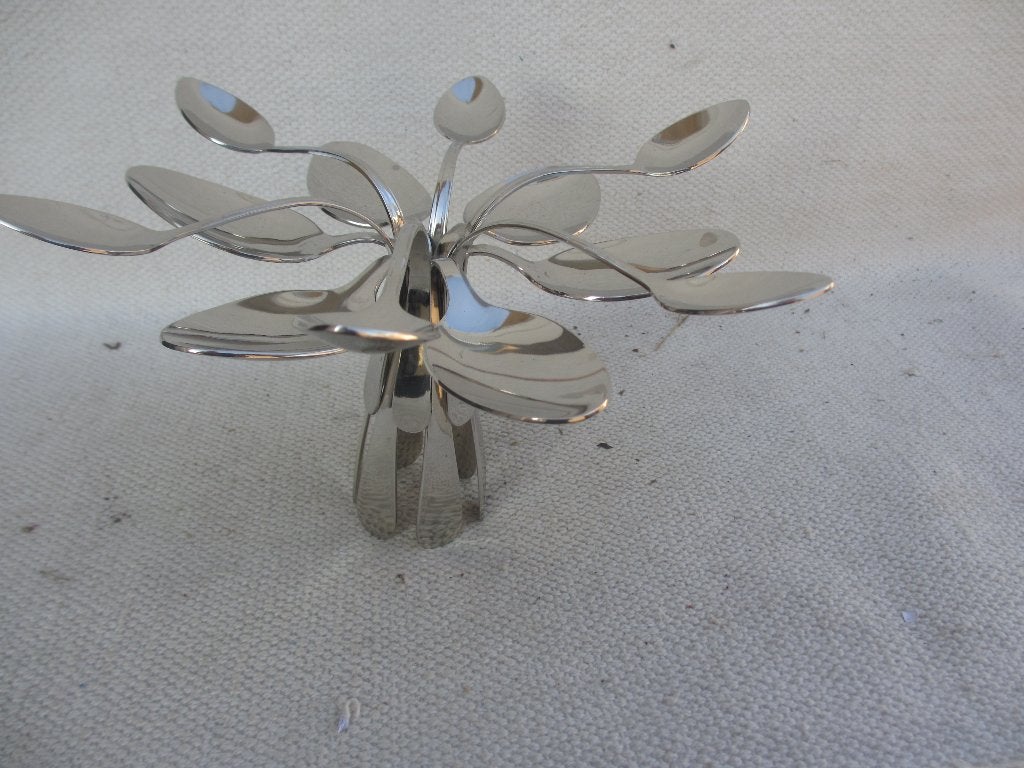 Dutch Design Marijn van der Zwaag Bonbonnière/Amuseset, Antiek en Kunst, Zilver, Ophalen of Verzenden, 12 cm, Metaal