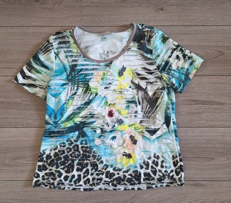 Canda Premium shirt met print maat 38 M, Maat 38/40 (M), Ophalen of Verzenden, Zo goed als nieuw, Korte mouw