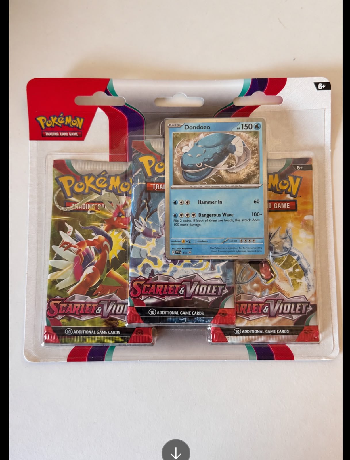 Scarlett & Violet Blister pack, Ophalen of Verzenden, Nieuw, Booster, Foil