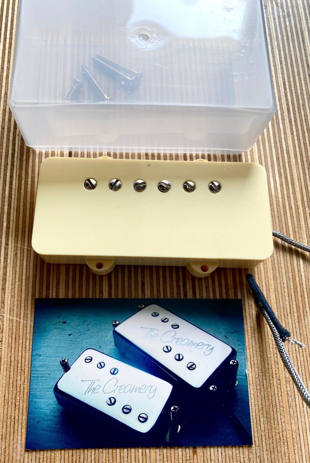 The Creamery 59 Humbucker voor Jazzmaster 7.3k Neck, Ophalen of Verzenden, Zo goed als nieuw, Elektrische gitaar