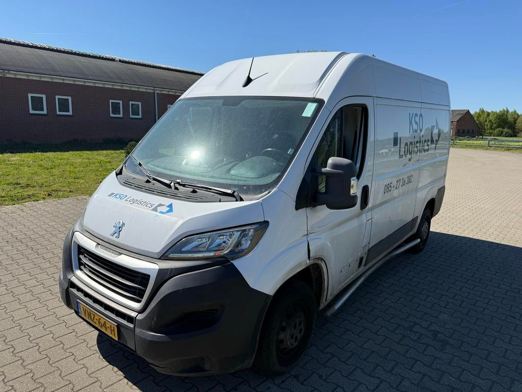 Peugeot Boxer 330 L2h2 Bluehdi 140PK AIRCO-NAVI EURO 6, 4 cilinders, Wit, Bedrijf, 1930 kg
