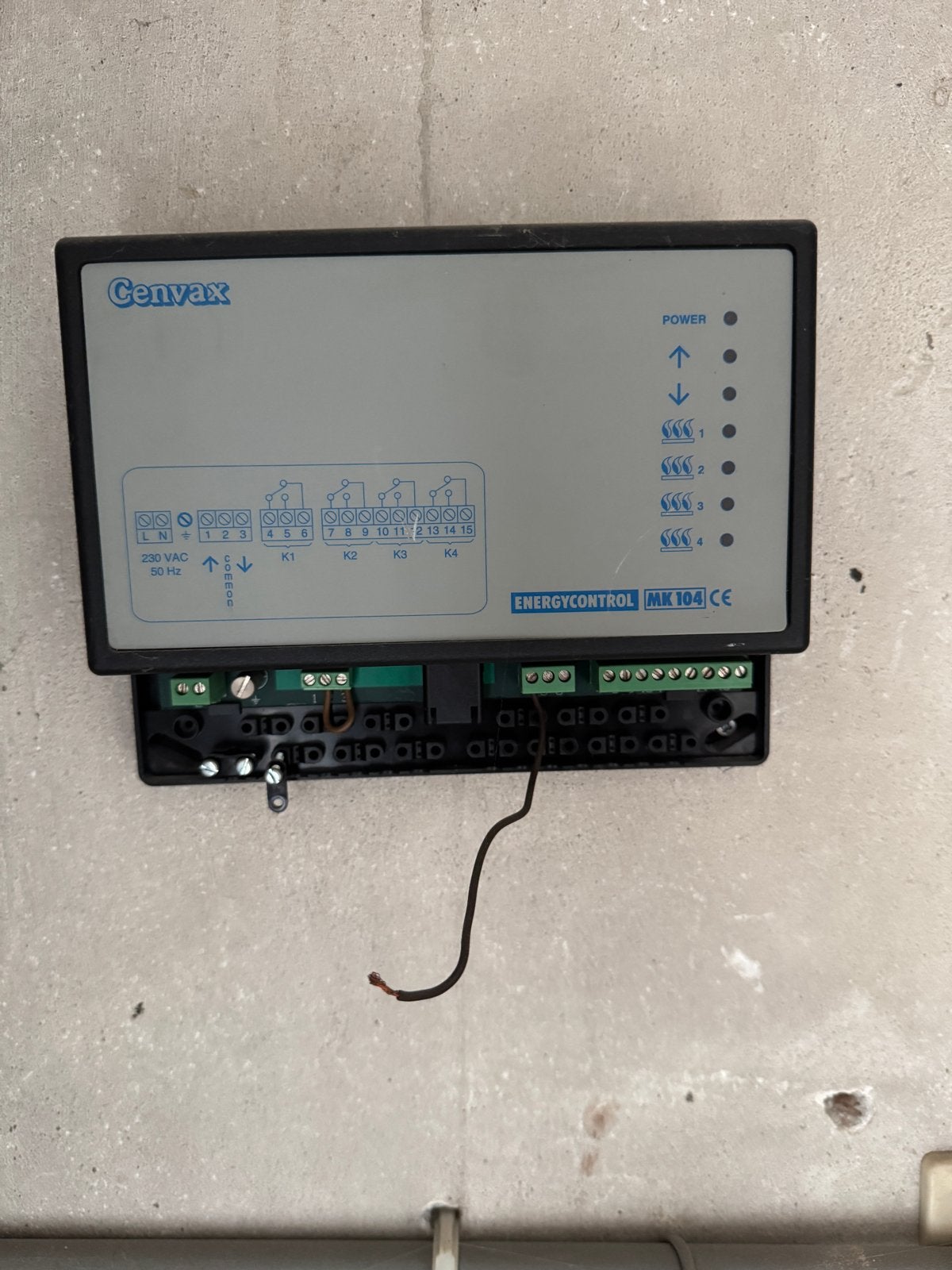 Cenvax Energycontrol MK 104 CE - Energieregelaar, Ophalen of Verzenden, Gebruikt, Overige merken, Overige typen