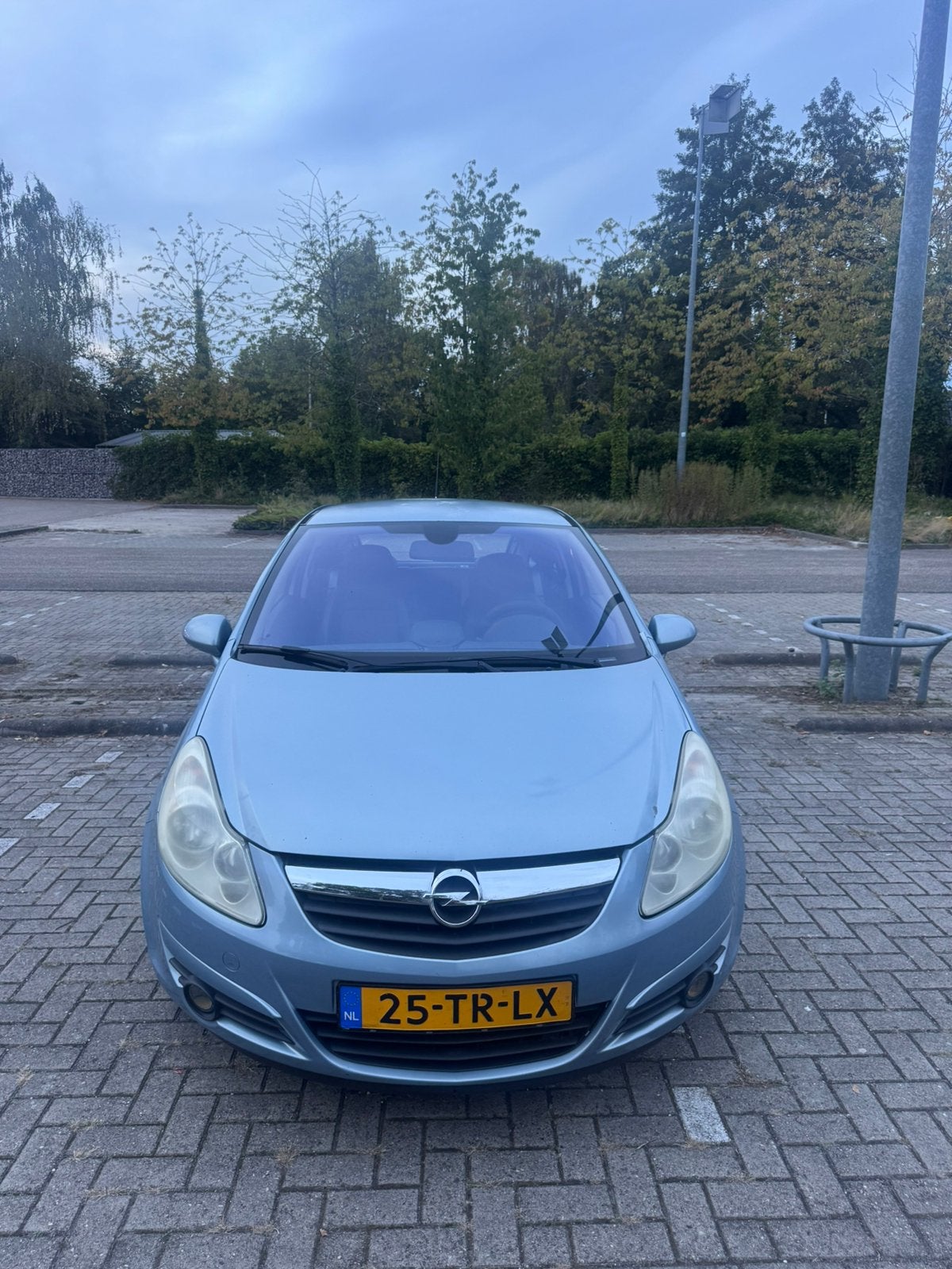Opel Corsa 1.4 16V Cosmo | Airco, Parkeersensor,, Auto's, Voorwielaandrijving, Zwart, Blauw, Leder en Stof