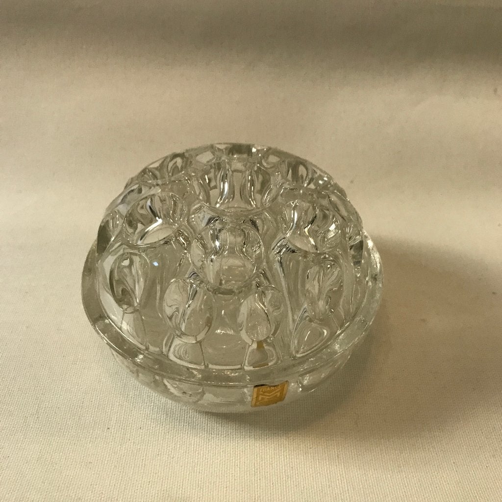 Retro/Curiosa Grote Flower frog Made in France, Gebruikt, Overige kleuren, 10 cm, Ophalen of Verzenden