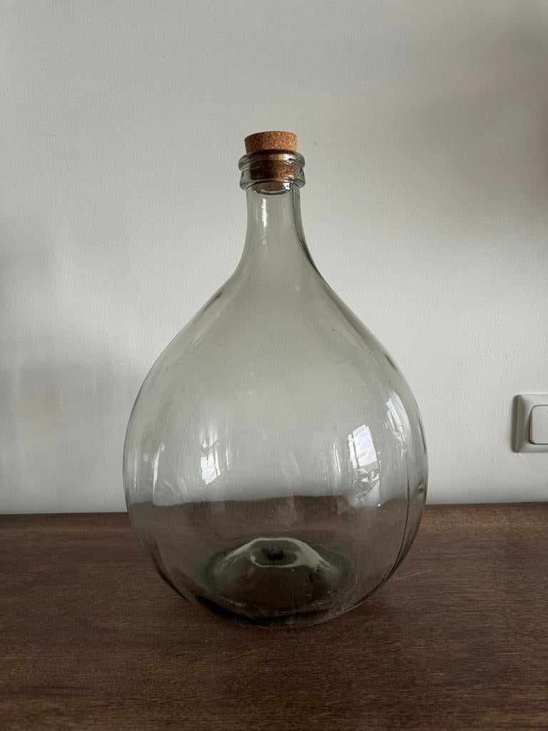 Ambrosio Demijohn 10L - Glazen Fermentatievat met Mand, Ophalen, Overige kleuren, Nieuw, Glas
