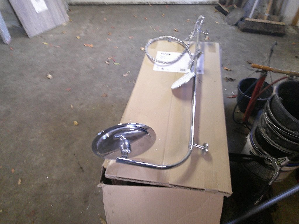 Regendouche, Ophalen, Gebruikt, Chroom, Douche