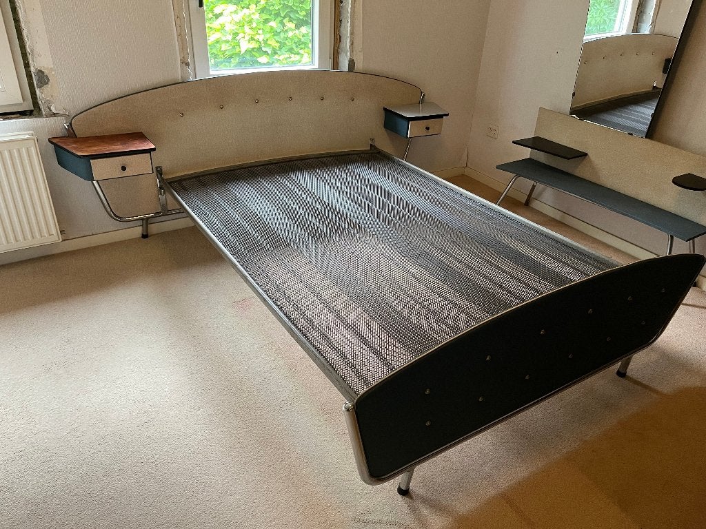 jaren 60 slaapkamer, Ophalen, Gebruikt, Tweepersoons, Jaren 60 , retro
