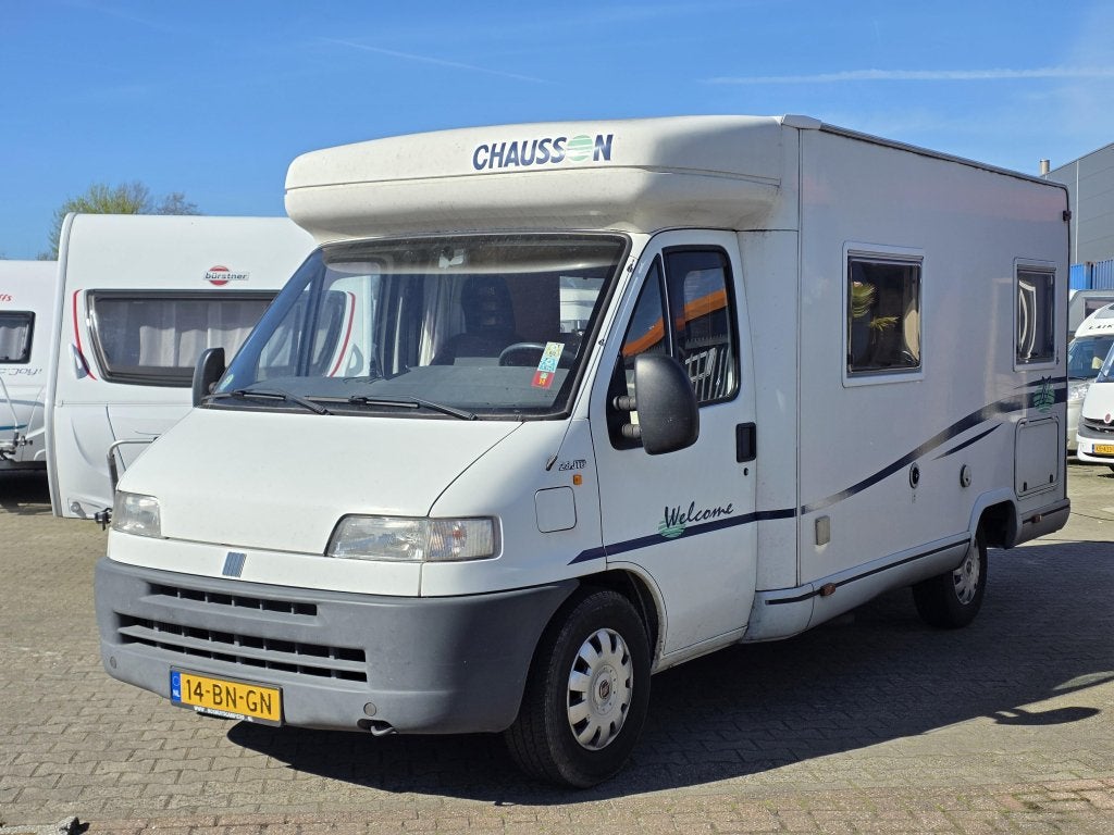 Chausson Welcome 70 2.8JTD 2002 camper 128PK! Fransbed, Luifel, Ringverwarming, Fiat, Tot en met 2
