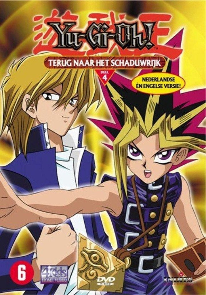 Yu-Gi-Oh! Terug naar het Schaduwrijk Deel 4 DVD, Cd's en Dvd's, VHS | Kinderen en Jeugd, Alle leeftijden, Verzenden, Zo goed als nieuw