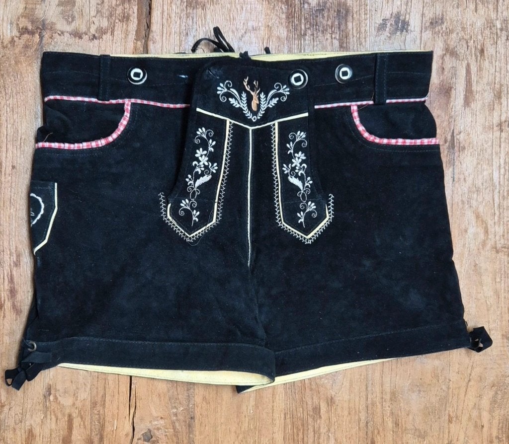 Leuke dames lederhosen, Kleding | Dames, Zwart, Maat 42/44 (L), Djt@dejuistetoon.eu, Ophalen of Verzenden