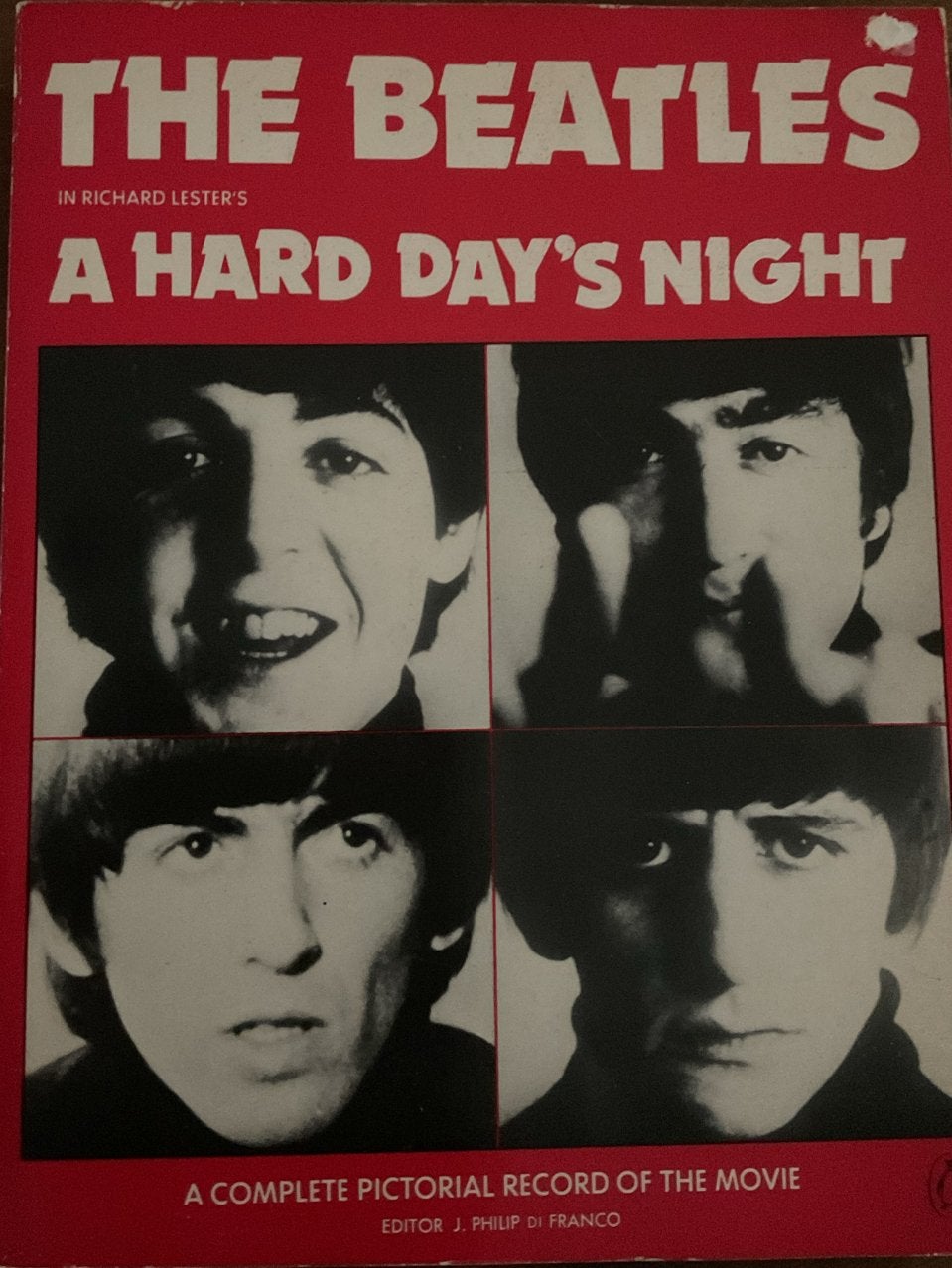 The Beatles: A Hard Day's Night - Picturaal Boek, Boeken, Verzenden, Gelezen, Artiest