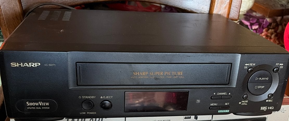 Sharp VC-M271 VHS-speler, Ophalen, Gebruikt, VHS-speler of -recorder