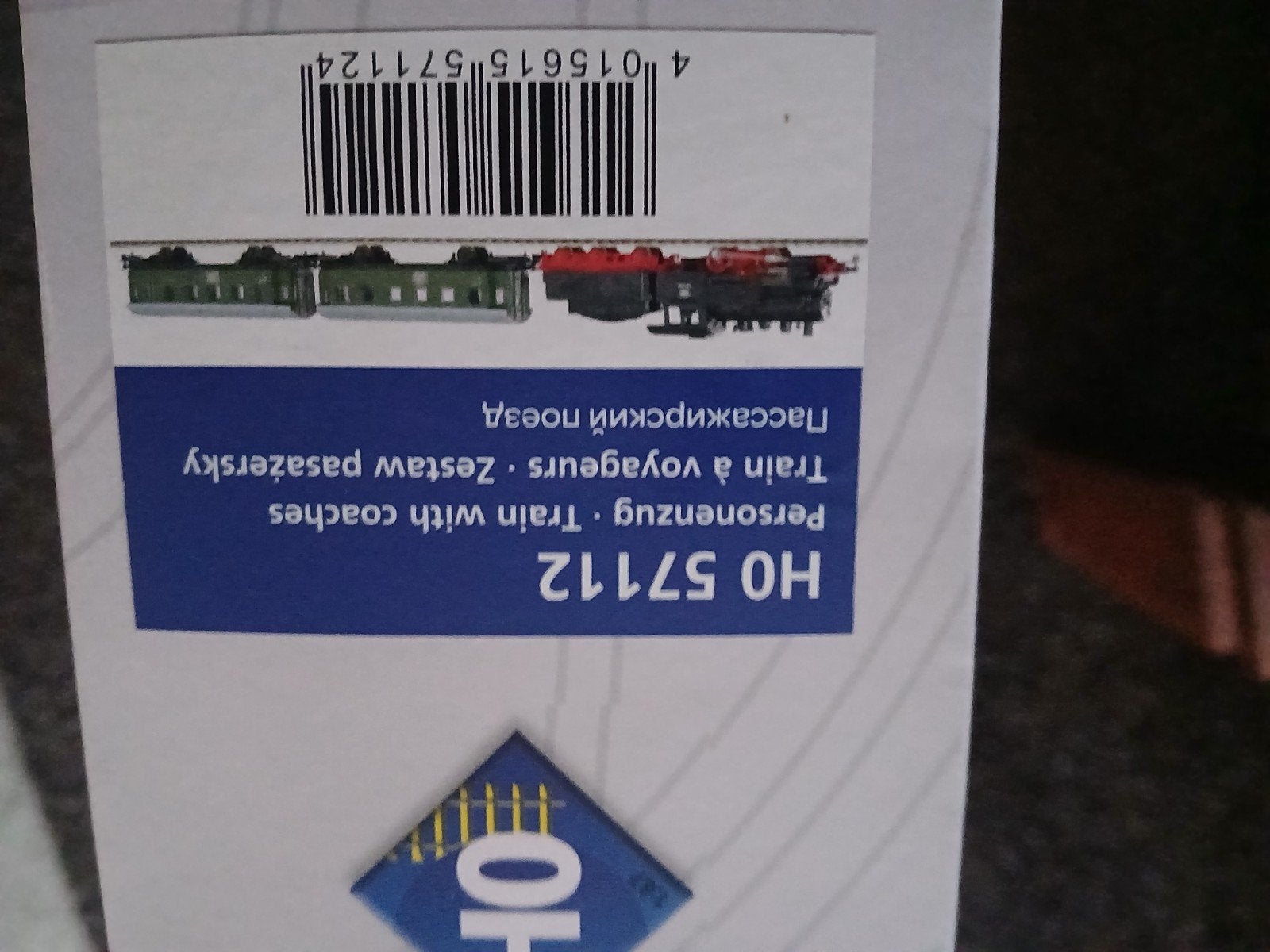 Piko HO 57112 Startset met stoomlocomotief/tender en wagons!, Treinset, Gelijkstroom, Zo goed als nieuw, Analoog