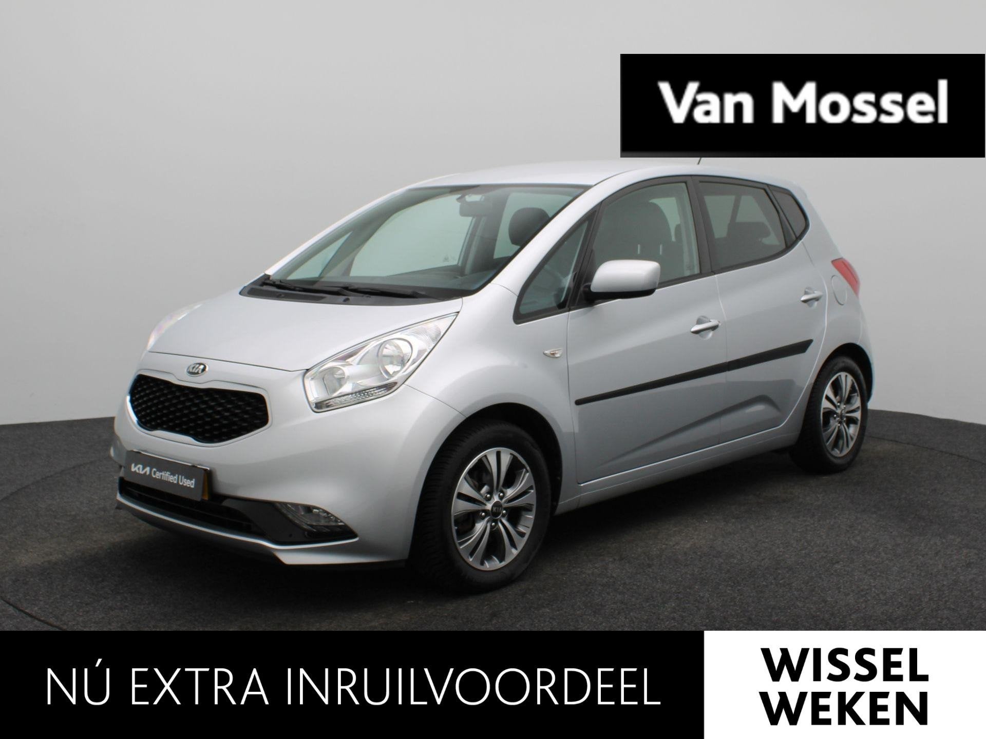 Kia Venga 1.6 CVVT DynamicPLusLine | Trekhaak | Camera | Nav, Auto's, Gebruikt, 4 cilinders, Origineel Nederlands, Handgeschakeld