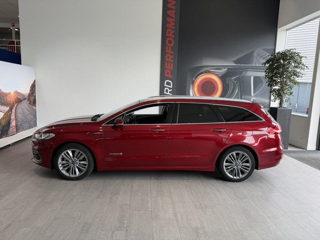 Ford Mondeo Wagon 2.0 IVCT HEV Vignale | TREKHAAK | STOELVER, Auto's, Ford, Gebruikt, 4 cilinders, 1616 kg, Hybride Elektrisch/Benzine