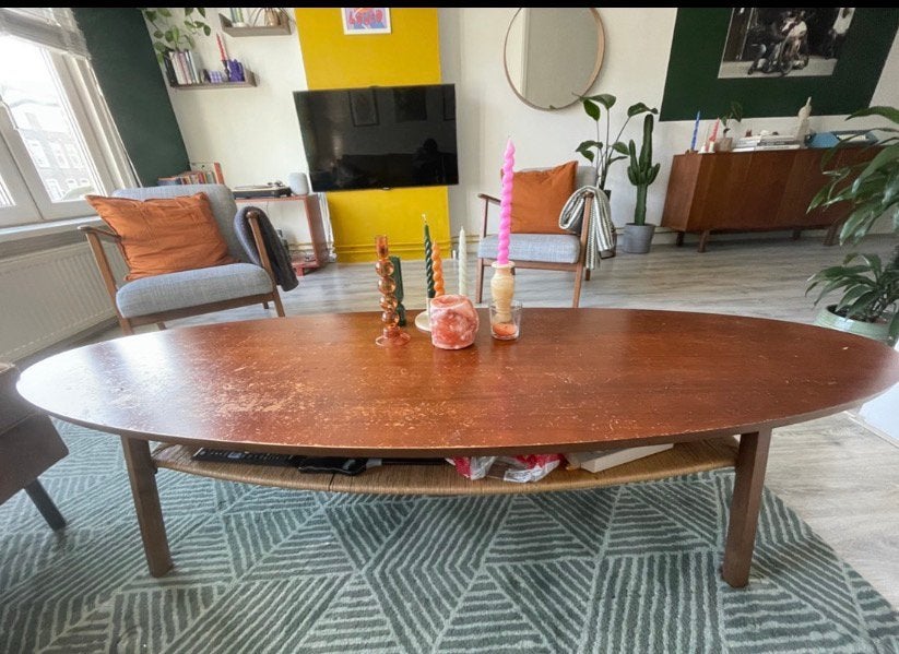 Ikea Stockholm salon tafel, Huis en Inrichting, Tafels | Salontafels, Ophalen, Zo goed als nieuw, Rechthoekig, 50 tot 100 cm