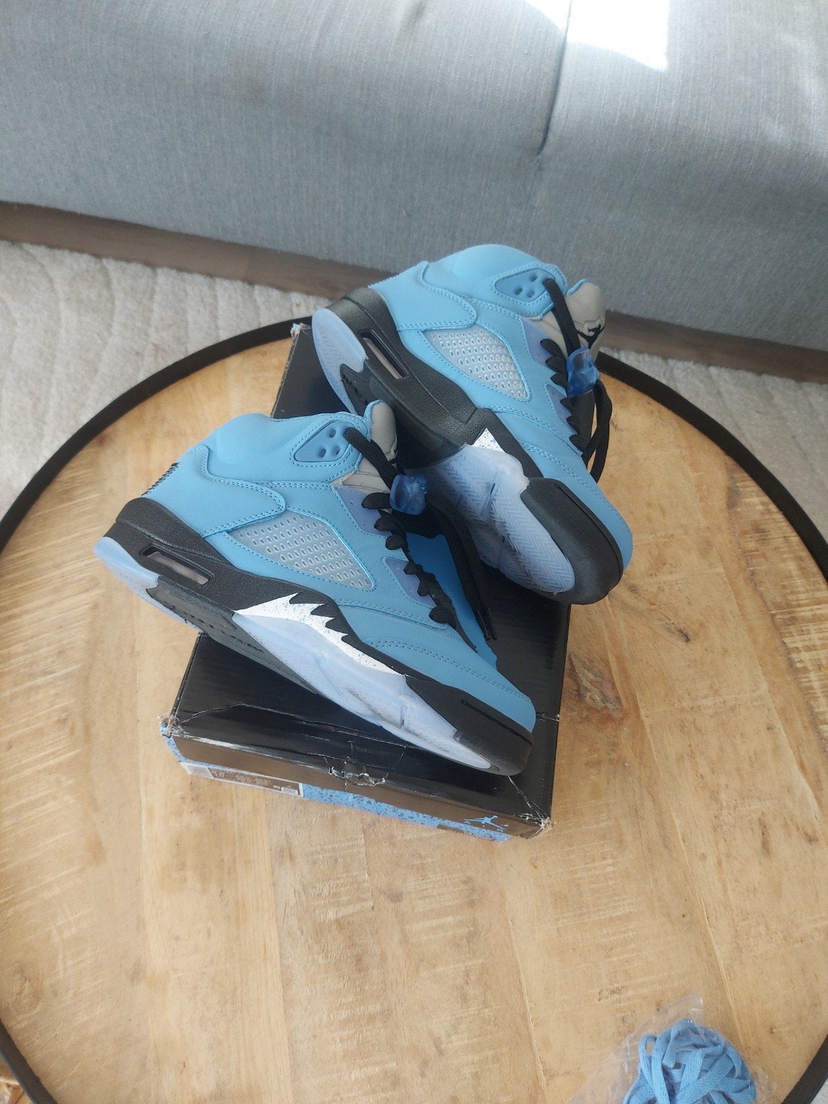 Jordan 5 Blue - Maat 42, Verzenden