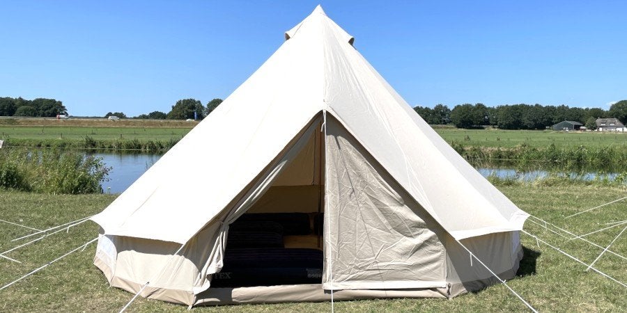 4 persoons tent, Ophalen, Zo goed als nieuw, Tot en met 4