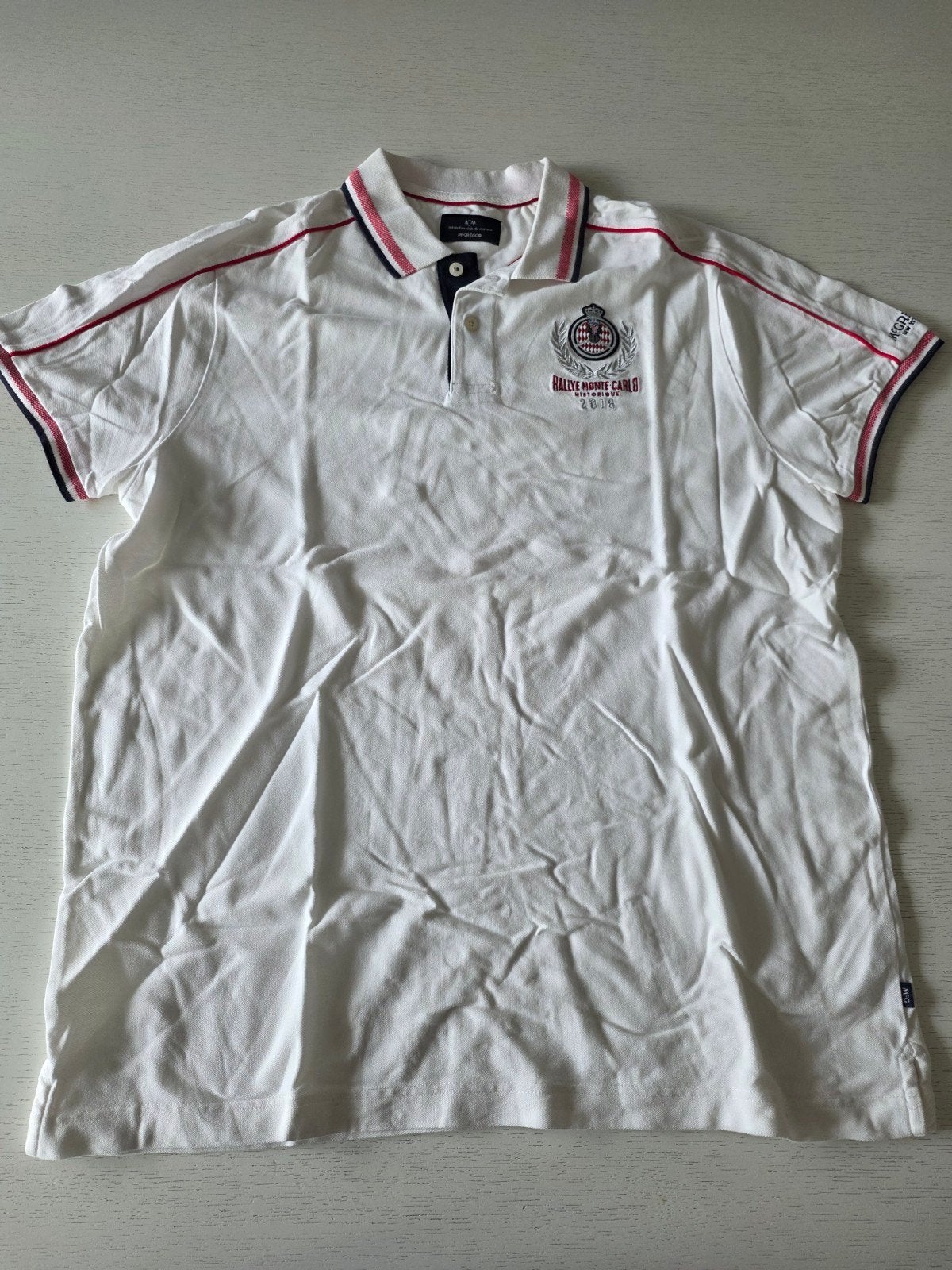 McGregor Rallye Monte Carlo 2018 Polo - Maat L, Kleding | Heren, Maat 52/54 (L), McGregor, Wit, Ophalen of Verzenden
