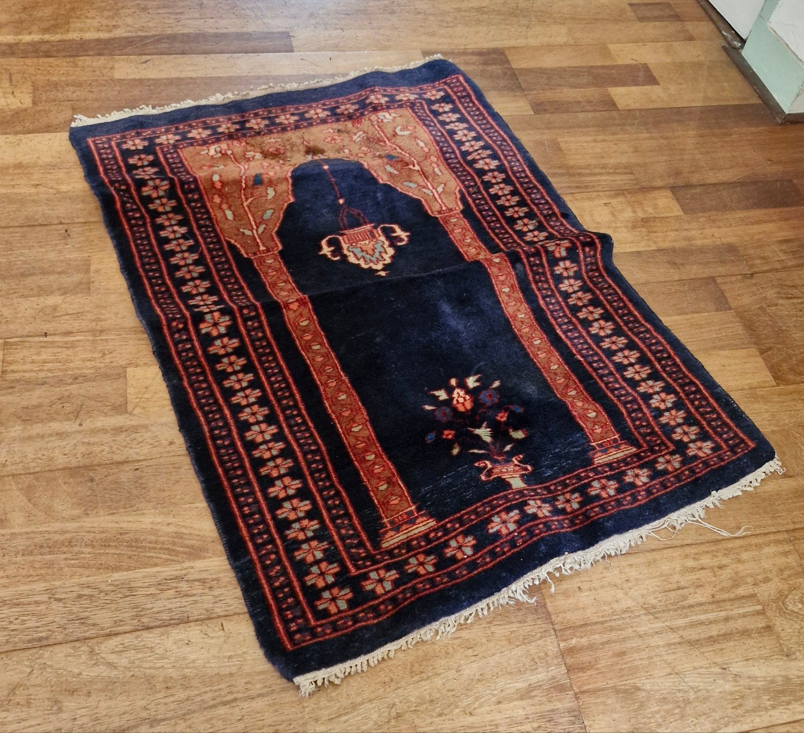 Oosters gebedskleed, Ophalen of Verzenden, Rechthoekig, 50 tot 100 cm, 50 tot 100 cm