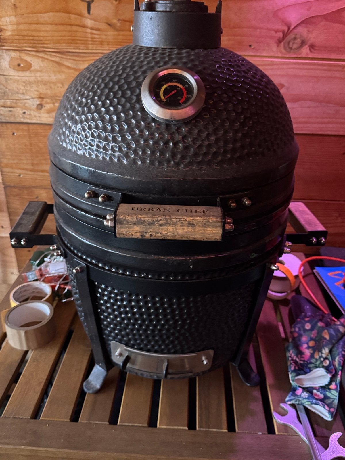 Kamado urban chef, Ophalen, Zo goed als nieuw