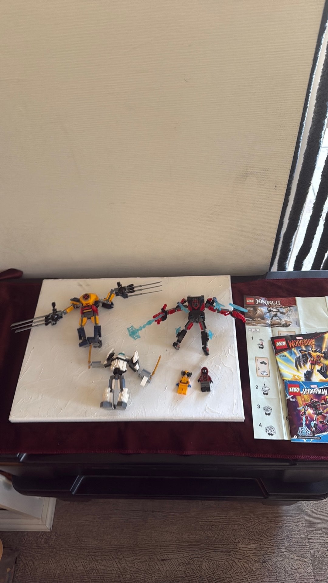 Lego robots met minifiguren, Ophalen of Verzenden, Zo goed als nieuw