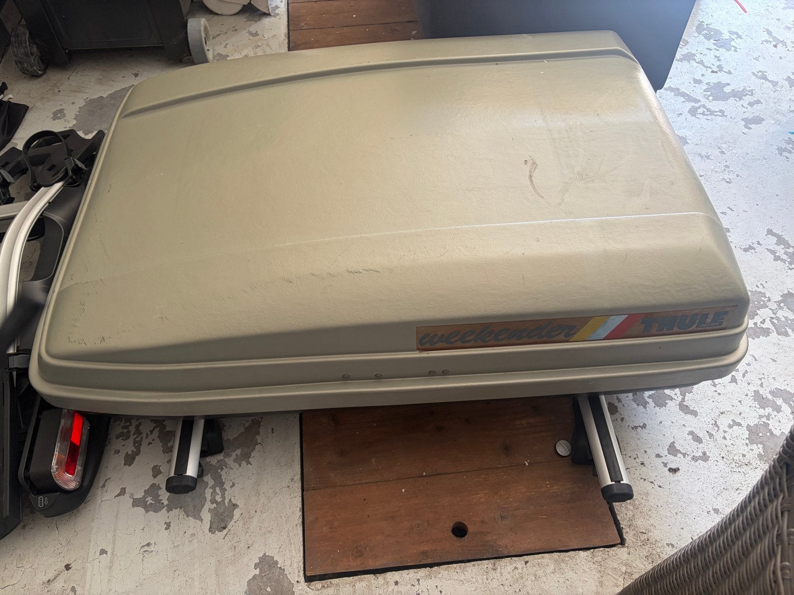 Thule Weekender Dakkoffer - Gebruikt, Auto diversen, Dakkoffers, Ophalen of Verzenden, Gebruikt