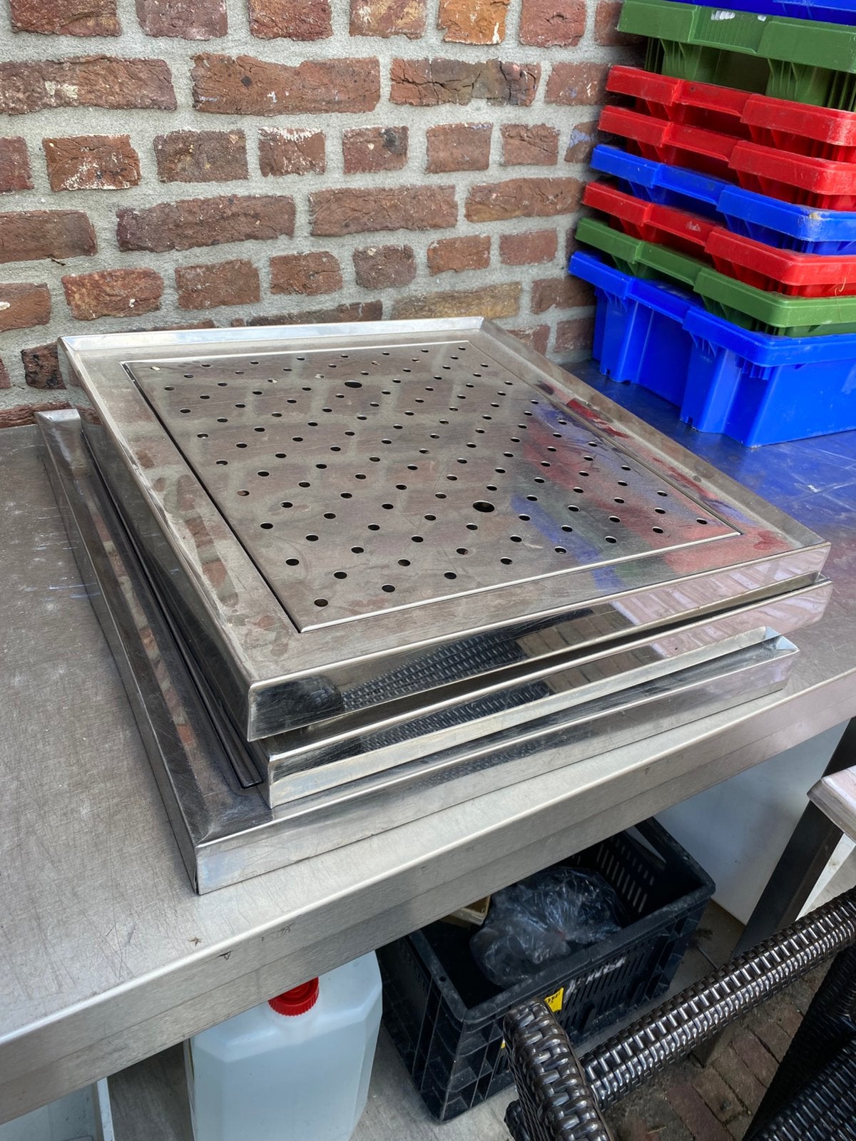 Tapbladen, Lekbladen, Ophalen, Zo goed als nieuw, Overige metalen