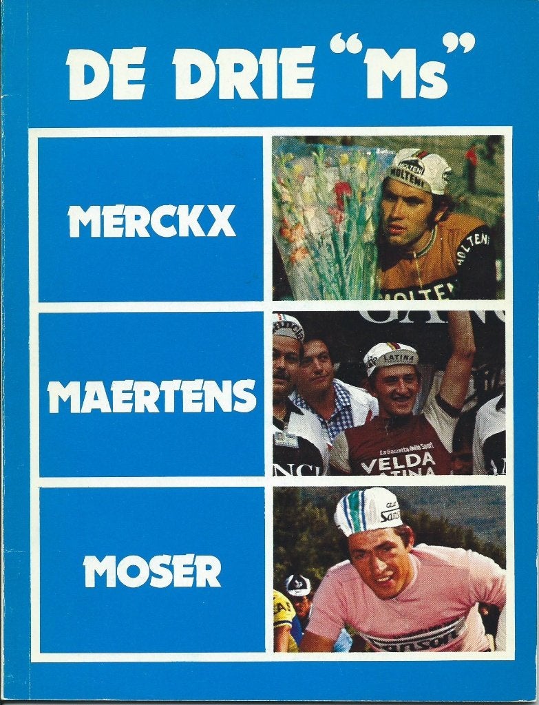 1978 De drie M s Merckx, Maertens, Moser - wielrennen - foto, Verzenden, Gelezen, Lopen en Fietsen