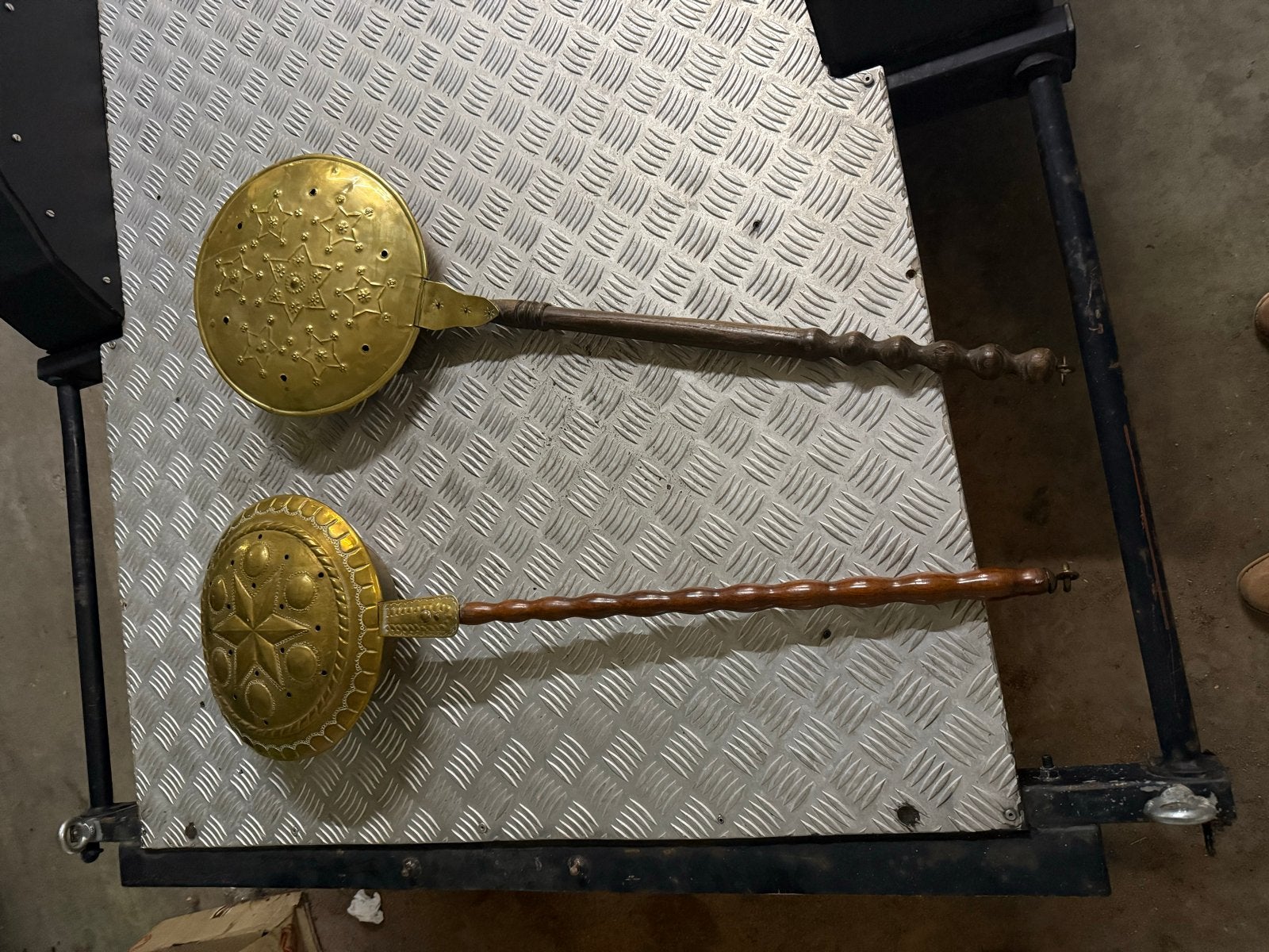 Diverse antieke koperen en bronzen voorwerpen, Antiek en Kunst, Ophalen of Verzenden, Koper