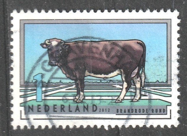 nvph 2977 Brandrode Rund 2012, Verzenden, Na 1940, Gestempeld