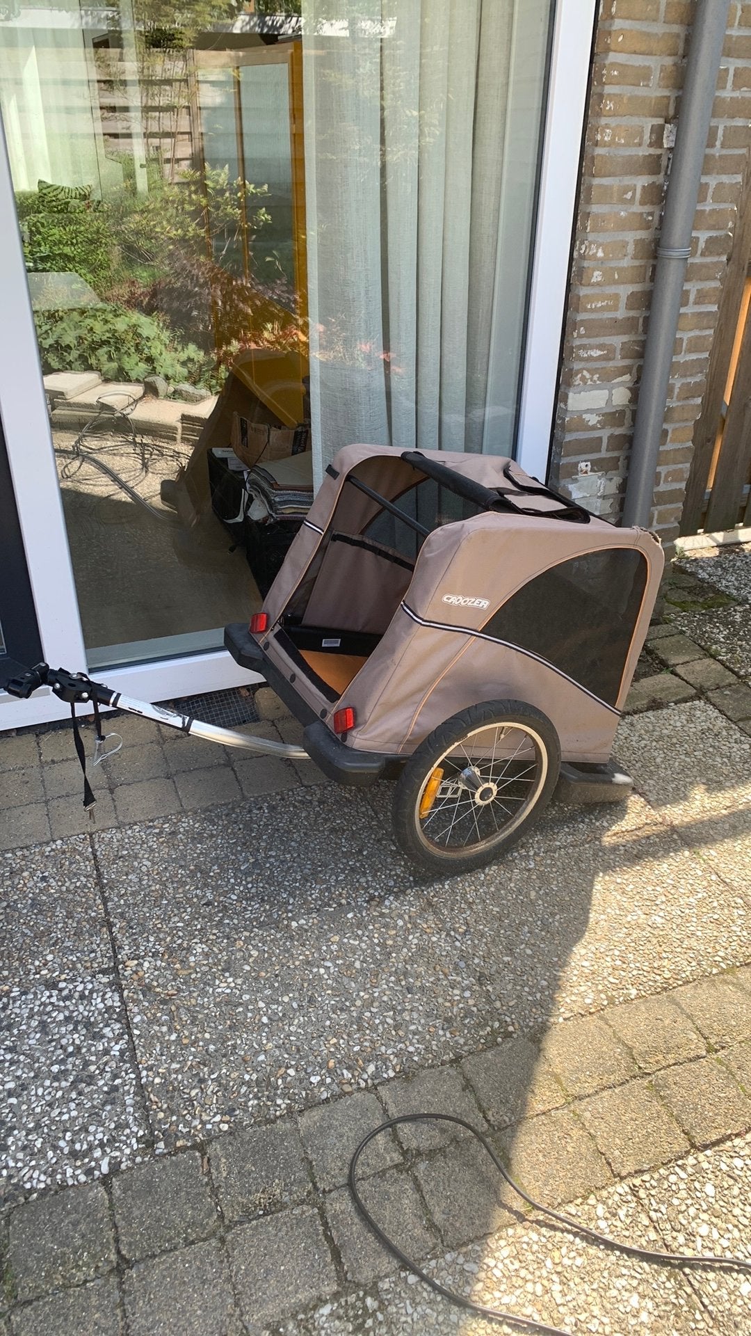 Hondenkar Croozer, Fietsen en Brommers, Fietsaccessoires | Aanhangers en Karren, Ophalen, Gebruikt